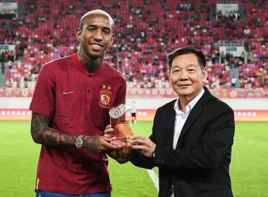 Talisca é eleito o melhor jogador do mês da China: 'Fruto de muito trabalho e dedicação'