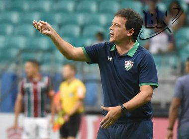 Diniz reclama de marcação de pênalti contra o Fluminense e minimiza falha do goleiro