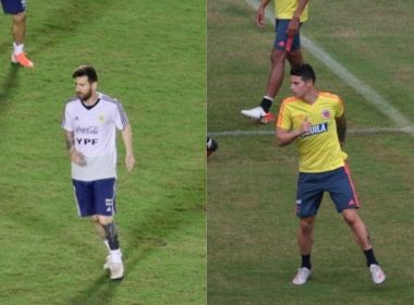 Argentina e ColÃ´mbia se enfrentam neste sÃ¡bado pela primeira rodada da Copa AmÃ©rica