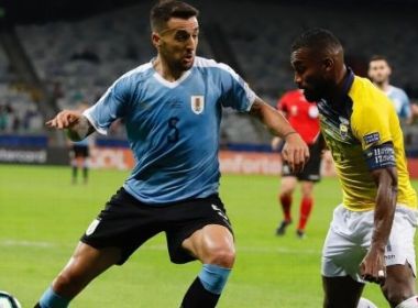 Corte no Uruguai: Com lesão muscular, Vecino está fora da Copa América