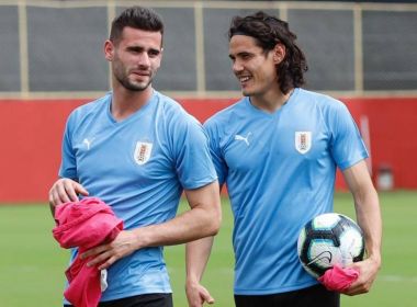 Uruguai faz último treino antes de enfrentar o Peru pelas quartas de final