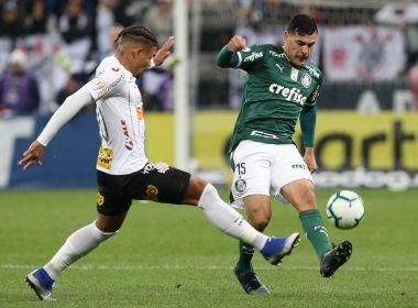 Gustavo Gómez recebe o terceiro amarelo e desfalca o Palmeiras contra Bahia