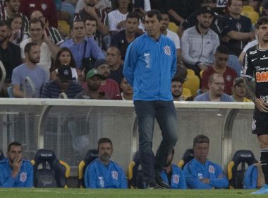Carille elogia postura ofensiva do Corinthians contra o Fluminense