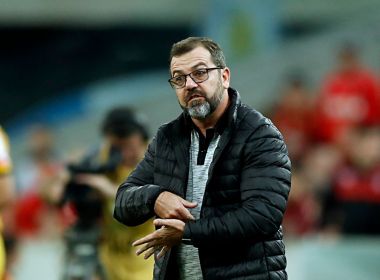  Enderson avalia trabalho e não teme demissão: 'Mais do que natural no futebol brasileiro'