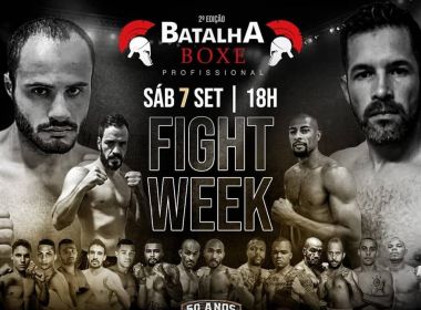 Pugilista baiano estreia no boxe profissional neste sábado em São Paulo