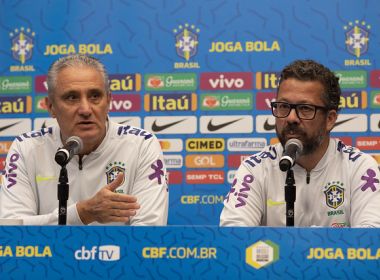 Tite promete 'em torno de quatro' mudanças no Brasil para jogo contra Peru