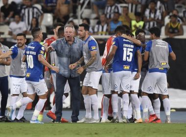Para evitar rebaixamento, Abel Braga projeta cinco vitórias do Cruzeiro 
