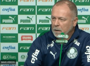 'Jogamos para construir a vitória', diz Mano após Palmeiras empatar clássico