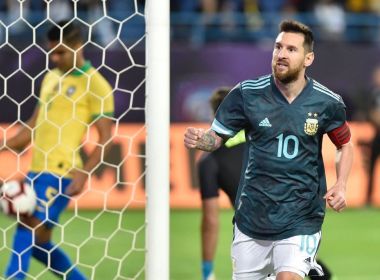 Brasil perde para a Argentina e chega a cinco jogos sem vencer