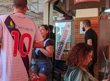 Após Vasco chegar a 170 mil sócios, patrocinadora abre geladeiras em bares