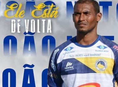 João Neto sente desconforto muscular em amistoso e preocupa Jacobina para estreia
