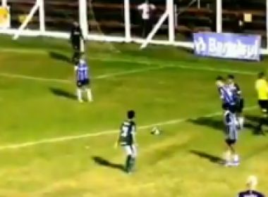 Assim como Neymar, jogador do Palmeiras sub-14 leva cartão após dar carretilha