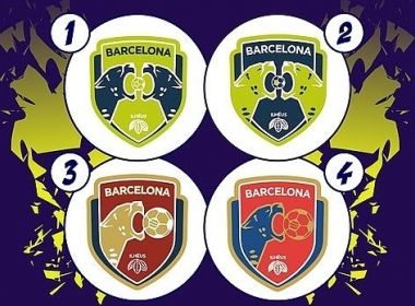 Barcelona de Ilhéus abre enquete para escolher o novo escudo do clube