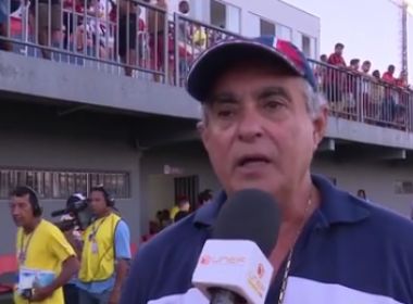 Presidente do Bahia de Feira diz que torcida no estádio foi tão importante quanto vitória