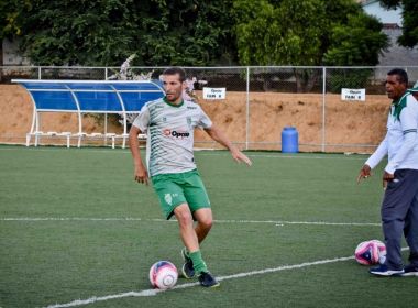 Zagueiro do Vitória da Conquista descarta clima de revanche no jogo com Bahia de Feira