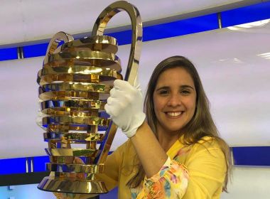 Escalada pela TV Aratu, Manuela Avena será a primeira mulher a narrar a Copa do Nordeste