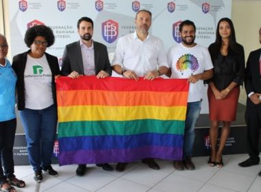 Reunião da FBF com representantes de torcida e instituições discute homofobia no futebol