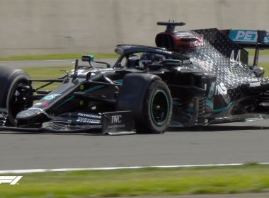 Em final emocionante, Hamilton vence o GP da Inglaterra com três pneus