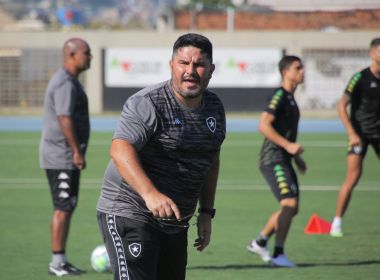Eduardo Barroca testa positivo para Covid-19 no terceiro comandando o Botafogo