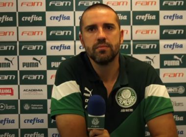 Auxiliar do Palmeiras comenta participação remota de Abel Ferreira na vitória sobre o Bahia