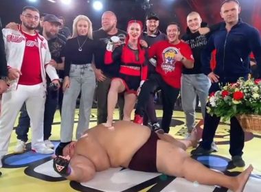 Após ganhar fama por vencer youtuber de 240kg, lutadora é contratada pelo Bellator