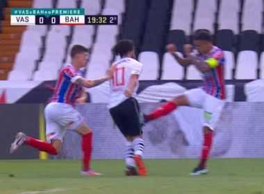 CBF admite erro de árbitro por não expulsar Gregore no lance com Benítez em Vasco x Bahia
