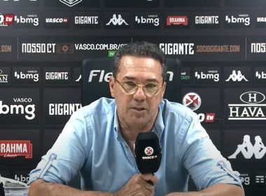 Luxemburgo diz que Vasco se descontrolou com gol na derrota para o Fortaleza
