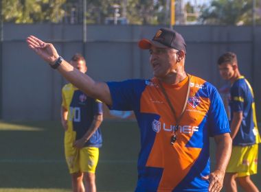 Oliveira Canindé fala sobre estilo de jogo e expectativas com o Bahia de Feira no Baianão