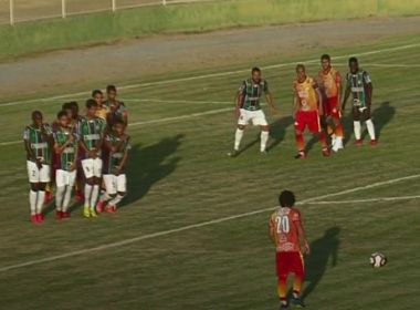 Juazeirense vence o Fluminense de Feira em casa e assume liderança do Baianão