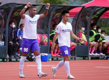 Atacante baiano sonha com prêmio Puskas após marcar do meio de campo em Hong Kong; veja