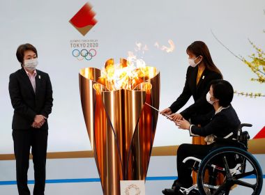 Revezamento da tocha olímpica no Japão é iniciada em Fukushima
