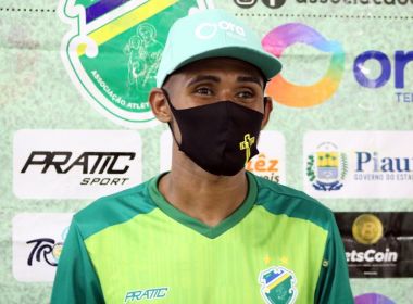 Altos tem novo caso de Covid-19 e desfalque contra o Bahia pela Copa do Nordeste