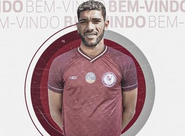 Jacuipense anuncia o lateral esquerdo Djavan como reforço da equipe