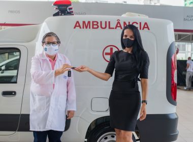 CBF e FBF entregam primeira ambulância do projeto Craques da Saúde para a Bahia