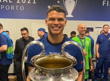 Thiago Silva celebra título do Chelsea e aponta coragem de Tuchel: 'A gente mereceu'
