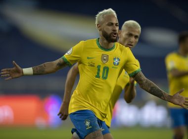 Após goleada da seleção, Neymar chora ao falar sobre dificuldades nos últimos anos