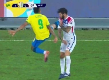Expulso, Gabriel Jesus desfalca o Brasil contra o Peru na semifinal da Copa América