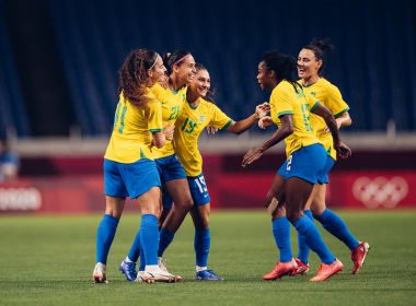 No futebol feminino, Brasil bate a Zâmbia e avança às quartas de final