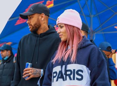Letícia Bufoni recebe 'visita' de Neymar em preparação para torneio em Paris