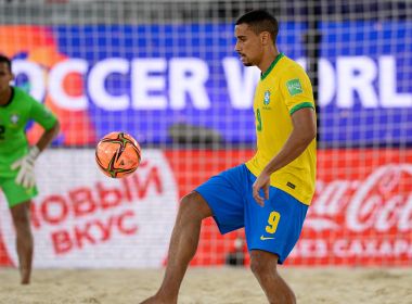 Brasil perde de virada e está eliminado da Copa do Mundo de futebol de areia