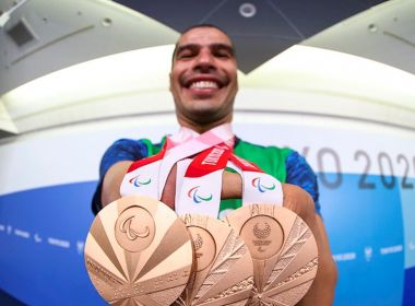 Daniel Dias será o porta-bandeira do Brasil no evento de encerramento das Paralimpíadas
