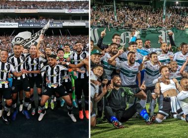 Líderes da Série B, Botafogo e Coritiba garantem acesso à Série A de 2022
