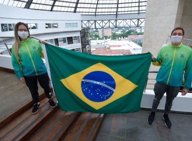 Ao lado de Pâmela Rosa, baiano Breno Correia será porta-bandeira do Brasil em Cali 2021