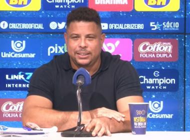 Ronaldo classifica Cruzeiro como 'paciente grave na UTI' e projeta muitas dificuldades