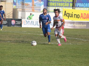 Juazeirense e Doce Mel ficam no 0 a 0 pelo Campeonato Baiano