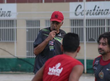 Quintino Barbosa afirma que Juazeirense precisa propor o jogo contra o Bahia