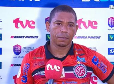 Goleiro do Atlético de Alagoinhas lamenta fase: 'A bola insiste em não entrar'