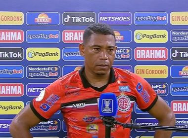 'Saímos de cabeça erguida', diz Fábio Lima após eliminação do Atlético de Alagoinhas