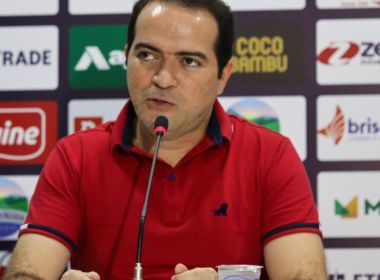 Presidente do Fortaleza comenta grupo da Libertadores: 'Difícil, mas vamos brigar'