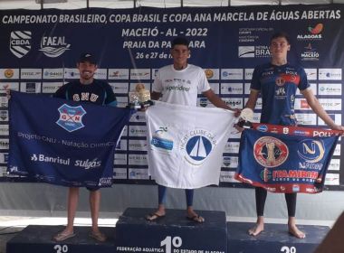 Nadadores baianos se destacam no Campeonato Brasileiro de Maratona Aquática